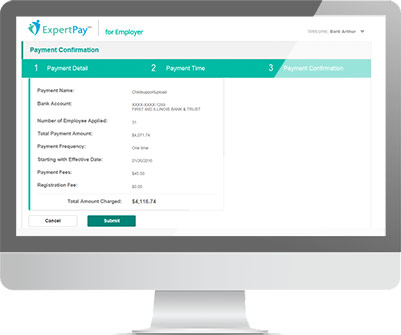 ExpertPay interface